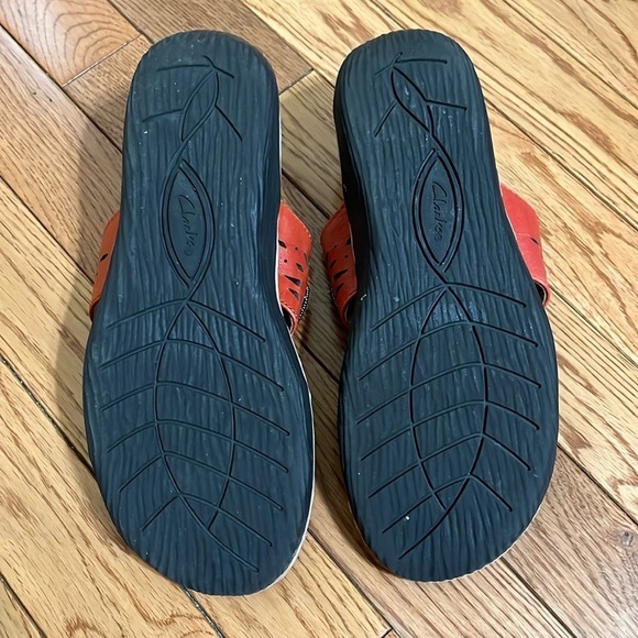 Clarks Beaded Sandals Size 8m - Picture 7 of 8